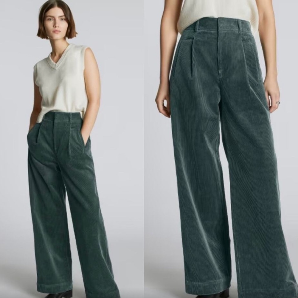 Corduroy Way High Drape Pant